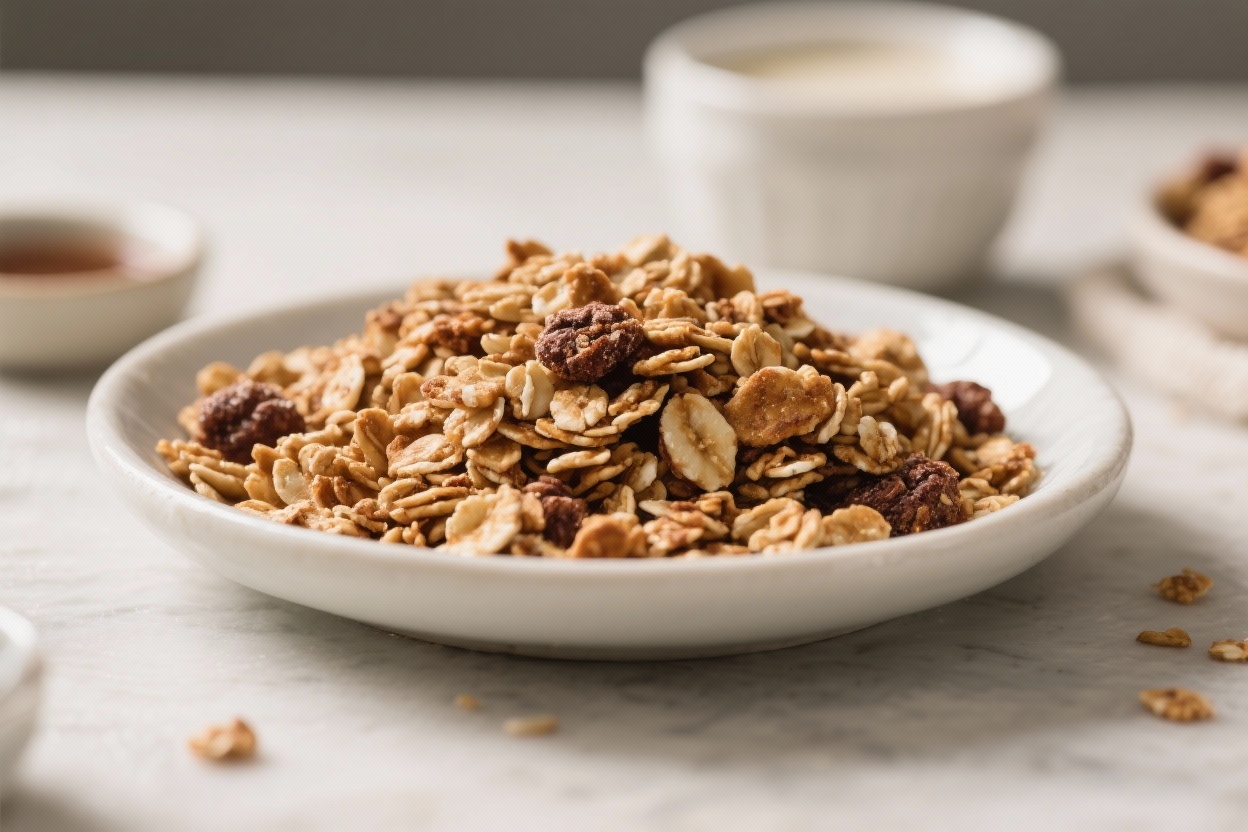 Keto Baked Gluten Free Granola That Actually Crunches: Your New Zero-Guilt Breakfast Flex