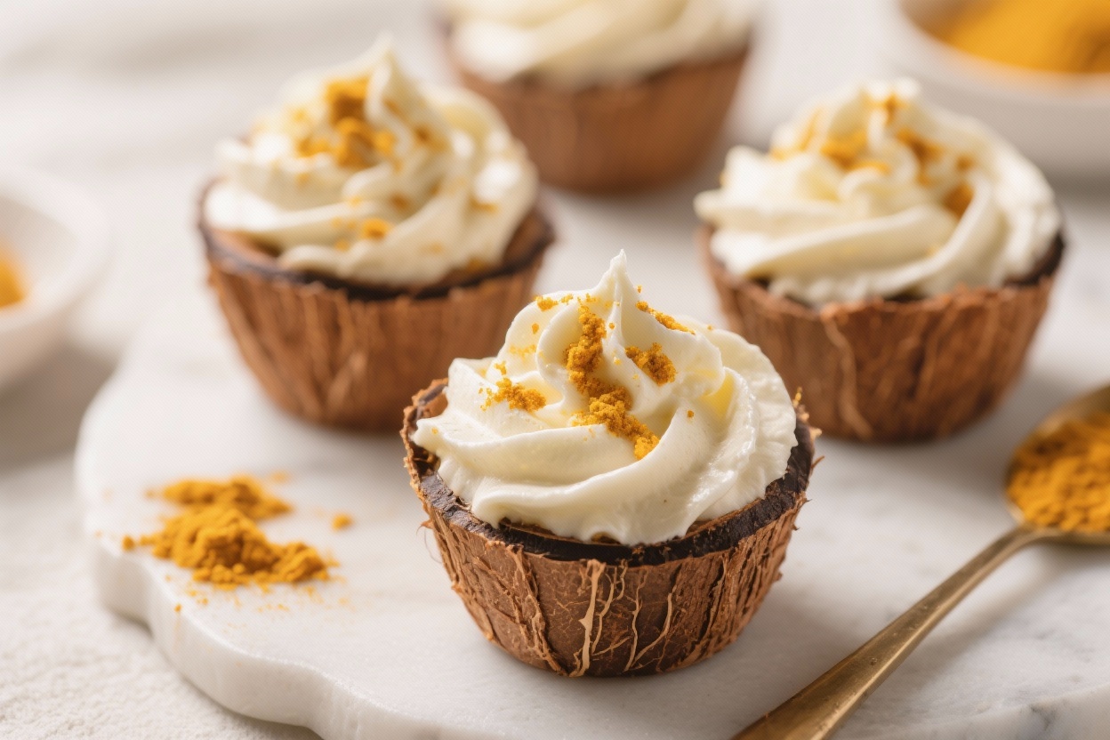 Keto Turmeric Coconut Cream Cups: The Golden Fat Bombs You’ll Crave at 3 p.m. Keto Turmeric Coconut Cream Cups: The Golden Fat Bombs You’ll Crave at 3 p.m.