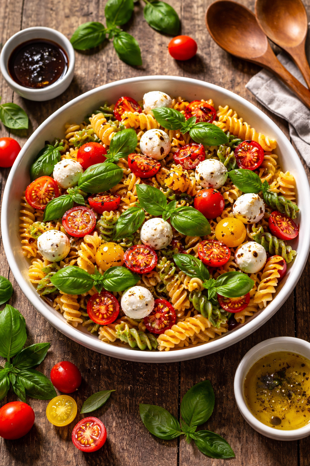 caprese pasta salad