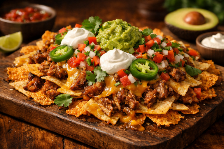 low carb pork nachos keto